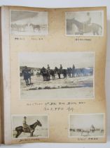 WWI photograph album of Royal Artillery interest, two books on the history of the Royal Artillery