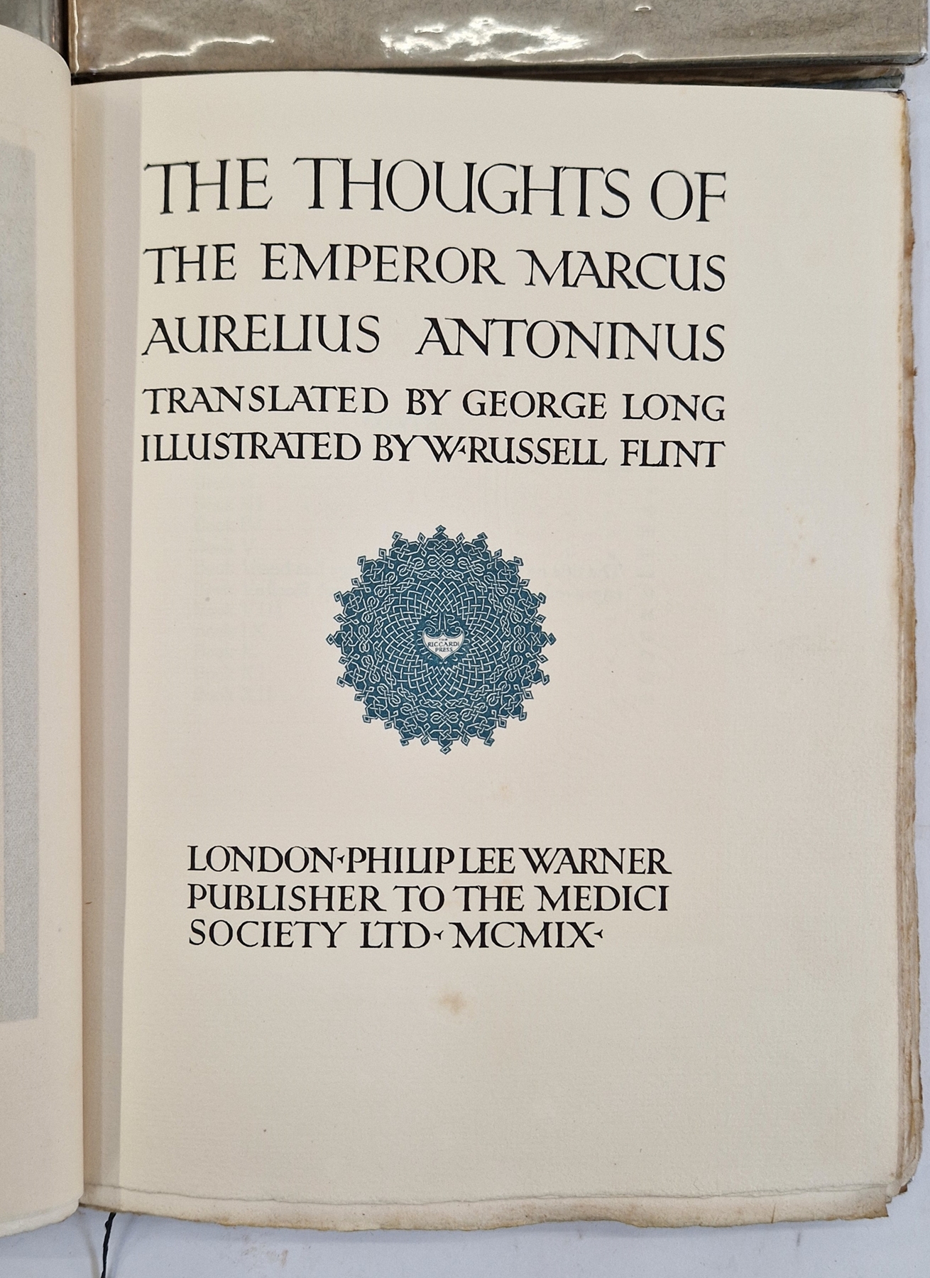 Russell Flint , William (ills) "Theocritus, Bion & Moschus - Rendered into English Prose by Andrew - Bild 3 aus 7