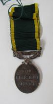 WWII Territorial Medal for Efficient Service named to "4274633.S.SJT.J.D.Riddle.R.E.M.E.",