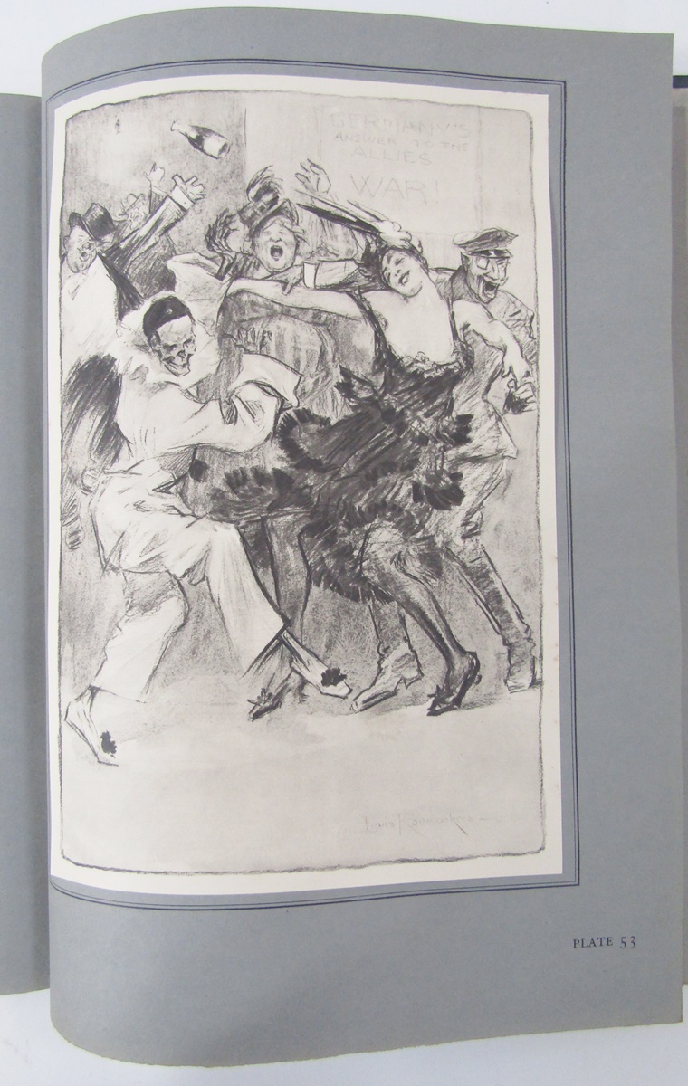 Raemaekers, Louis "La Guerre Dessin executes entre le mois d'Aout 1914 et la fin de 1915" chez - Image 38 of 41