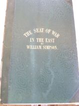 Simpson William "The Seat of War in the East" Colnaghi & Co.,1855-56, First and Second Series, two