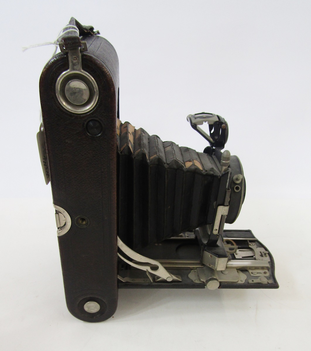 Kodak 3A autographic special model B range finder camera, 34586, with Velosto no 1A lens, patent - Image 2 of 4