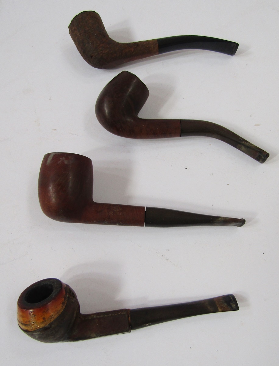 Quantity pipes, cigar holders and cheroot holders, AA badge no.6C89456 and The Cardora Derby Dog - Bild 5 aus 8