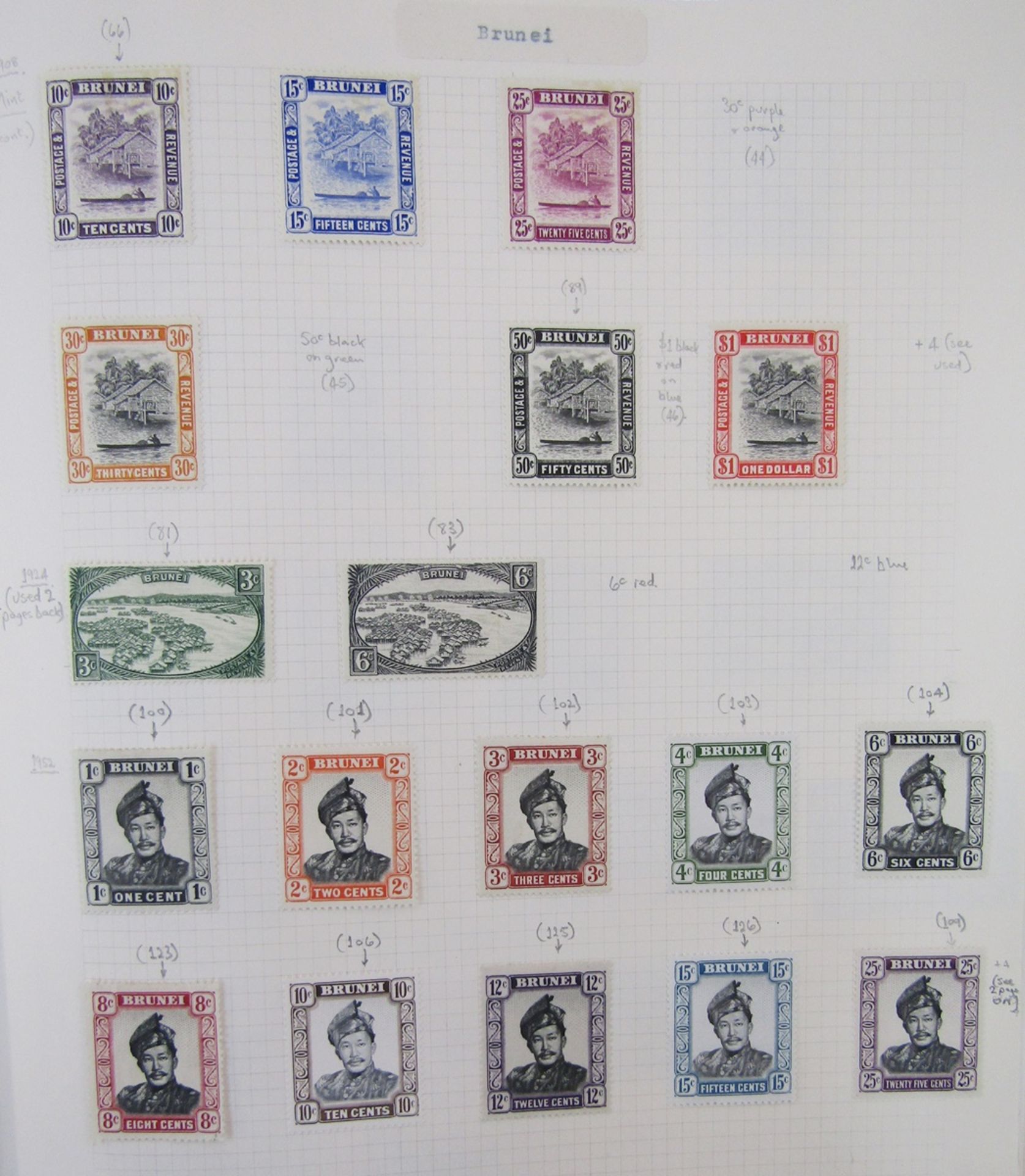 Br Empire/Commonwealth stamps: Mint and used, mostly KGVI-QEII accumulation in black album and 2 - Image 13 of 15