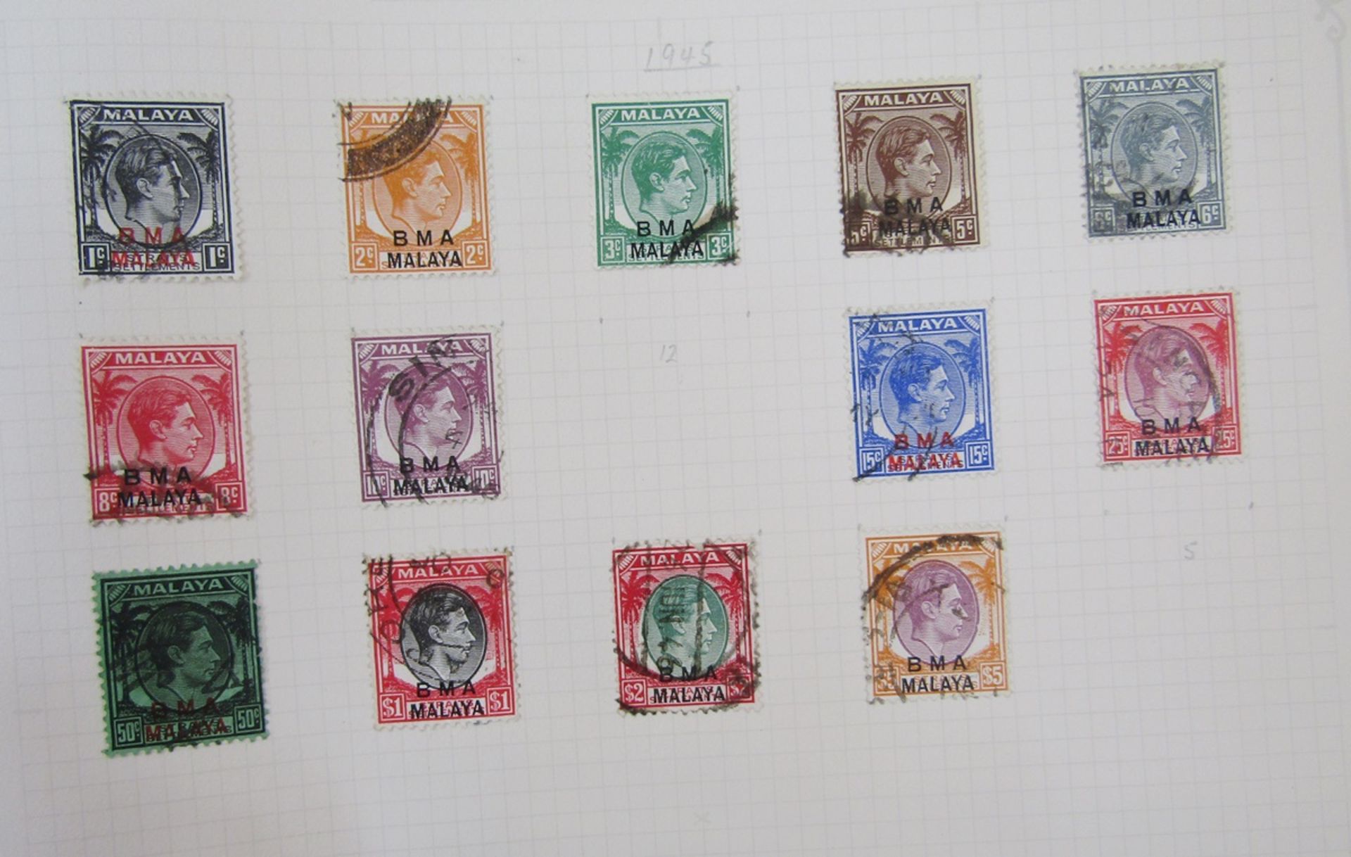 GB & Br Empire stamps: Blue “Favourite Philatelic” album with mint and used definitives, - Image 5 of 5