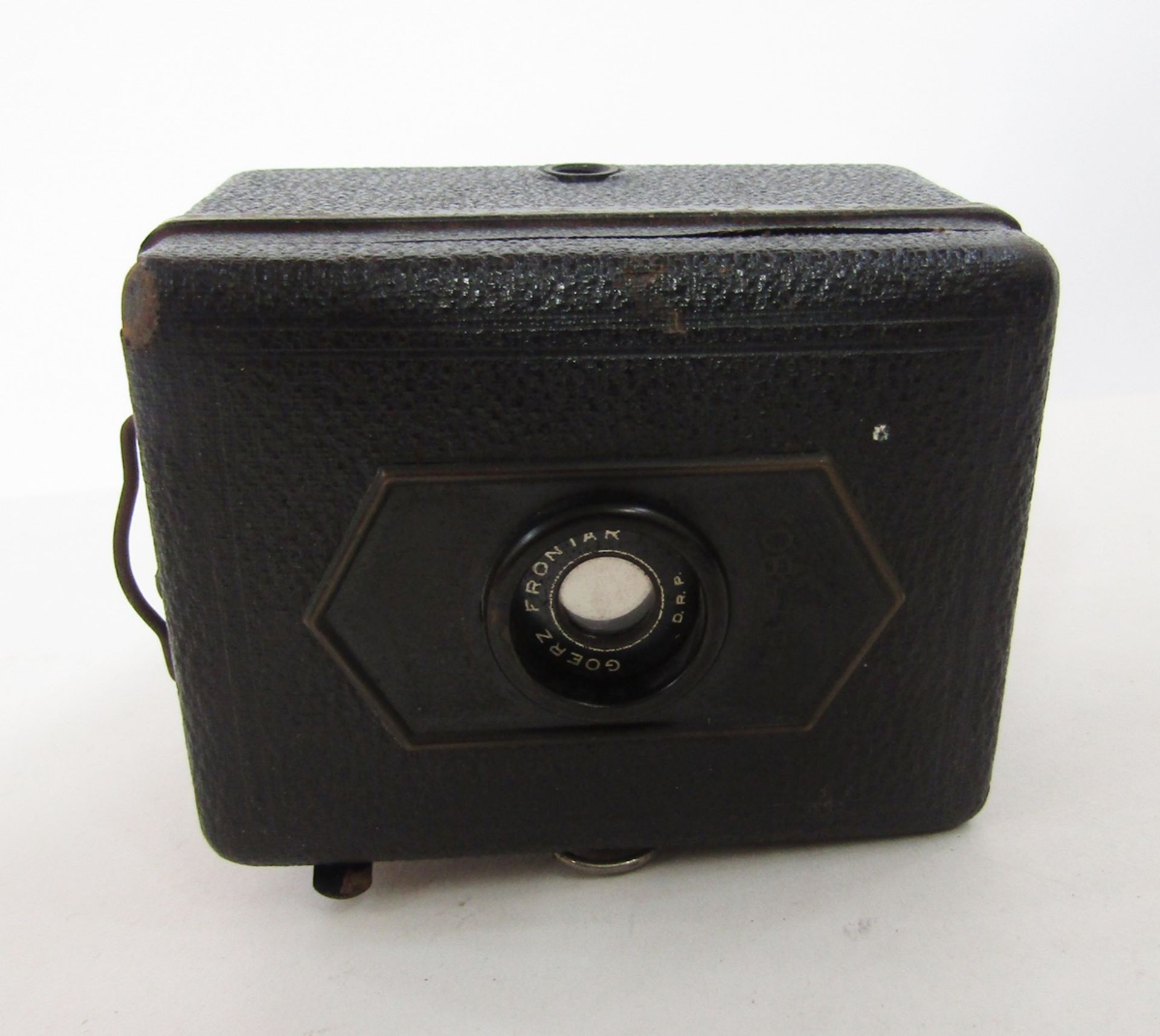 Sida Standard miniature camera, in original leather case, together with a Zeiss baby box Tengor - Image 4 of 4