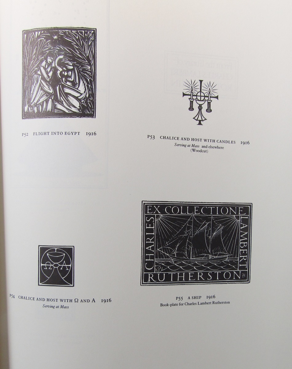 Gill, Eric (ills) "The Engravings of Eric Gill" Christopher Skelton, Wellingborough 1983, col and - Image 11 of 19