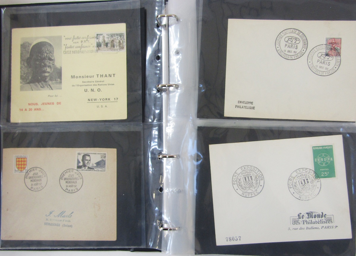 Stamps of France: Large box of 3 albums, 3 stock-books and loose in packets, mainly 1920s to - Image 7 of 9