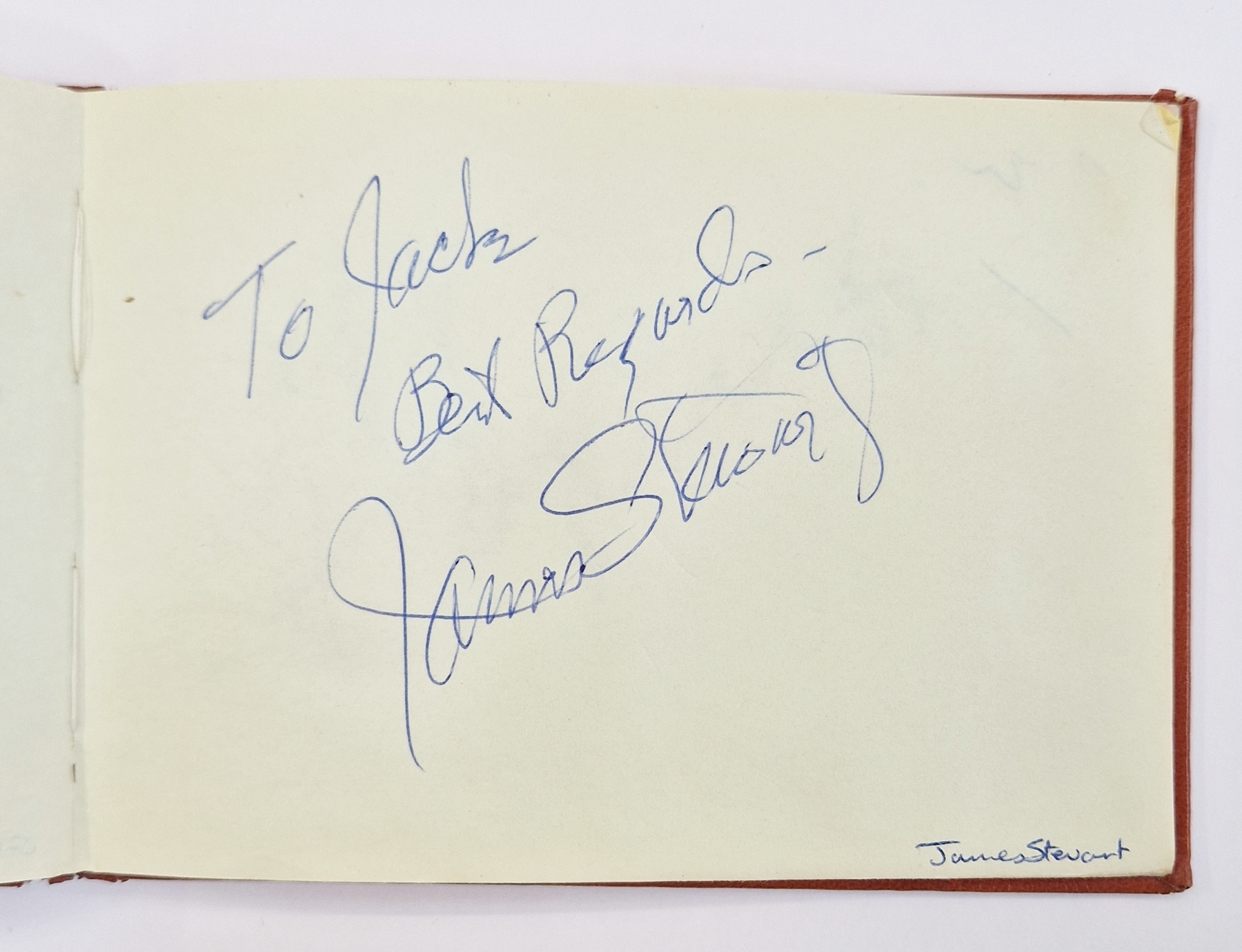 Autograph album, 20th century, to include actors, singers and other celebrities, including Elton - Image 16 of 20