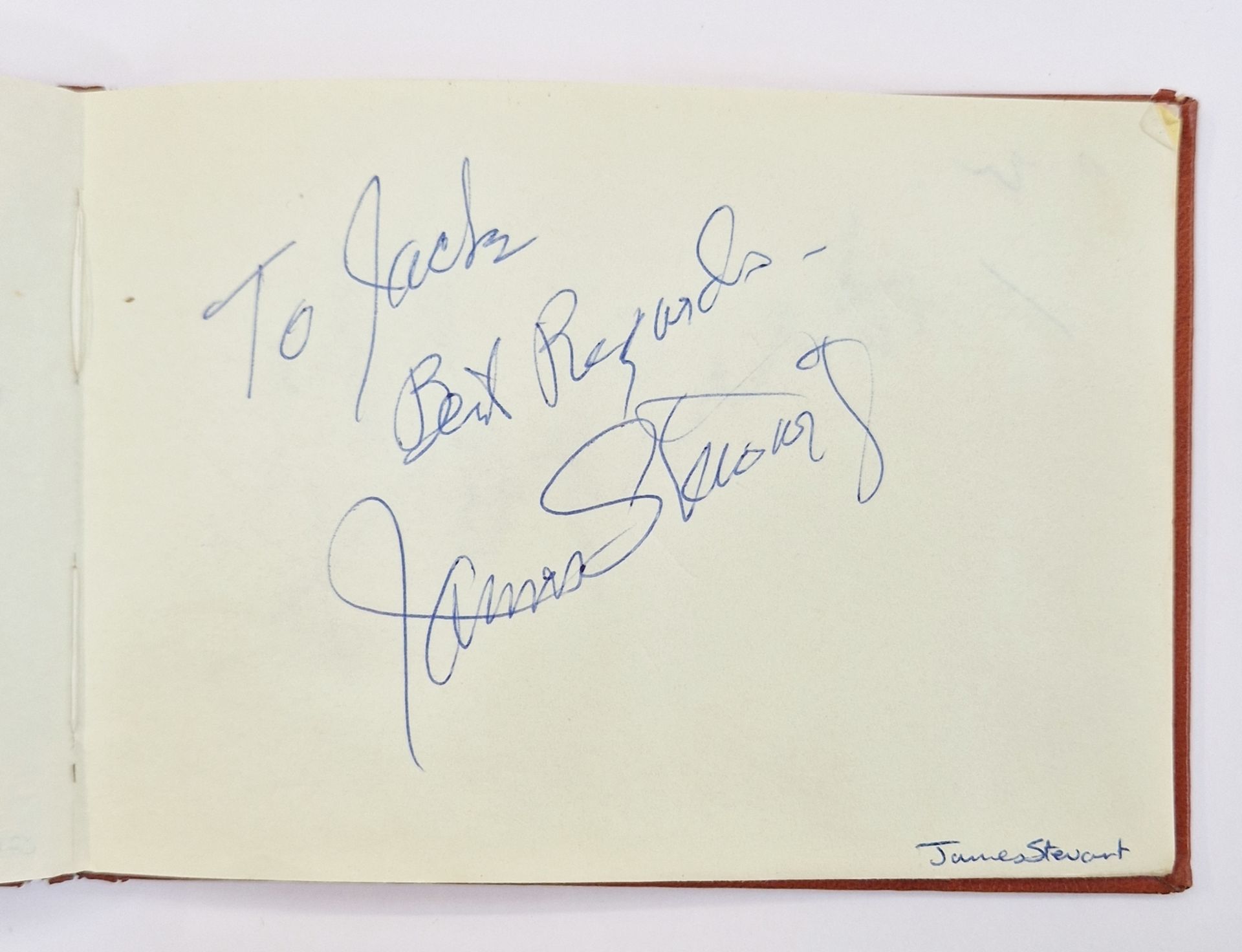 Autograph album, 20th century, to include actors, singers and other celebrities, including Elton - Image 16 of 20