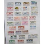 France - Colonial stamps: Mint and used accumulation of various French colonies in large 30 page/