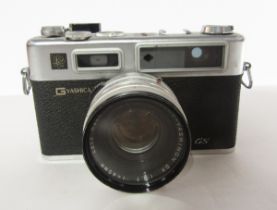 Yashica Electro 35 35mm rangefinder camera, 245141, with a color-Yashinon DX1:1.7 f=45mm lens