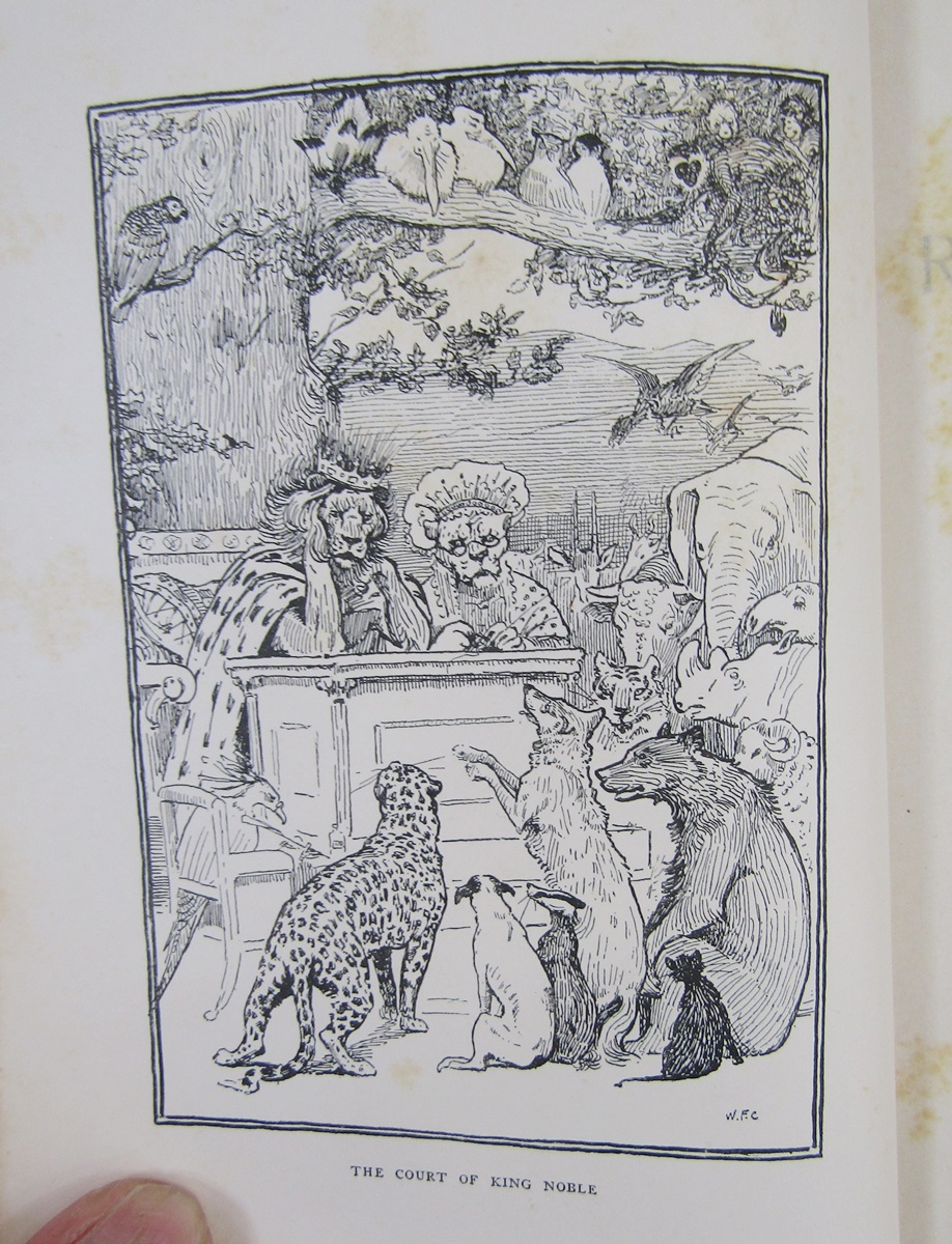 Pictorial boards and bindings - Jacobs, Joseph ( ed.) "Reynard the Fox" ills by Frank Calderon, - Image 5 of 24