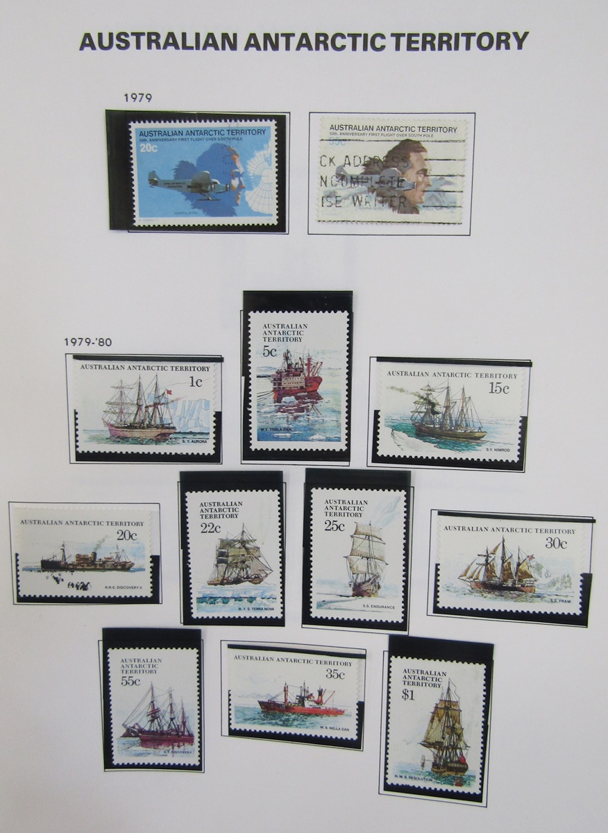 Australia stamps: Bespoke Davo album of mint and used 1913-1990s issues including postage due and - Image 18 of 18