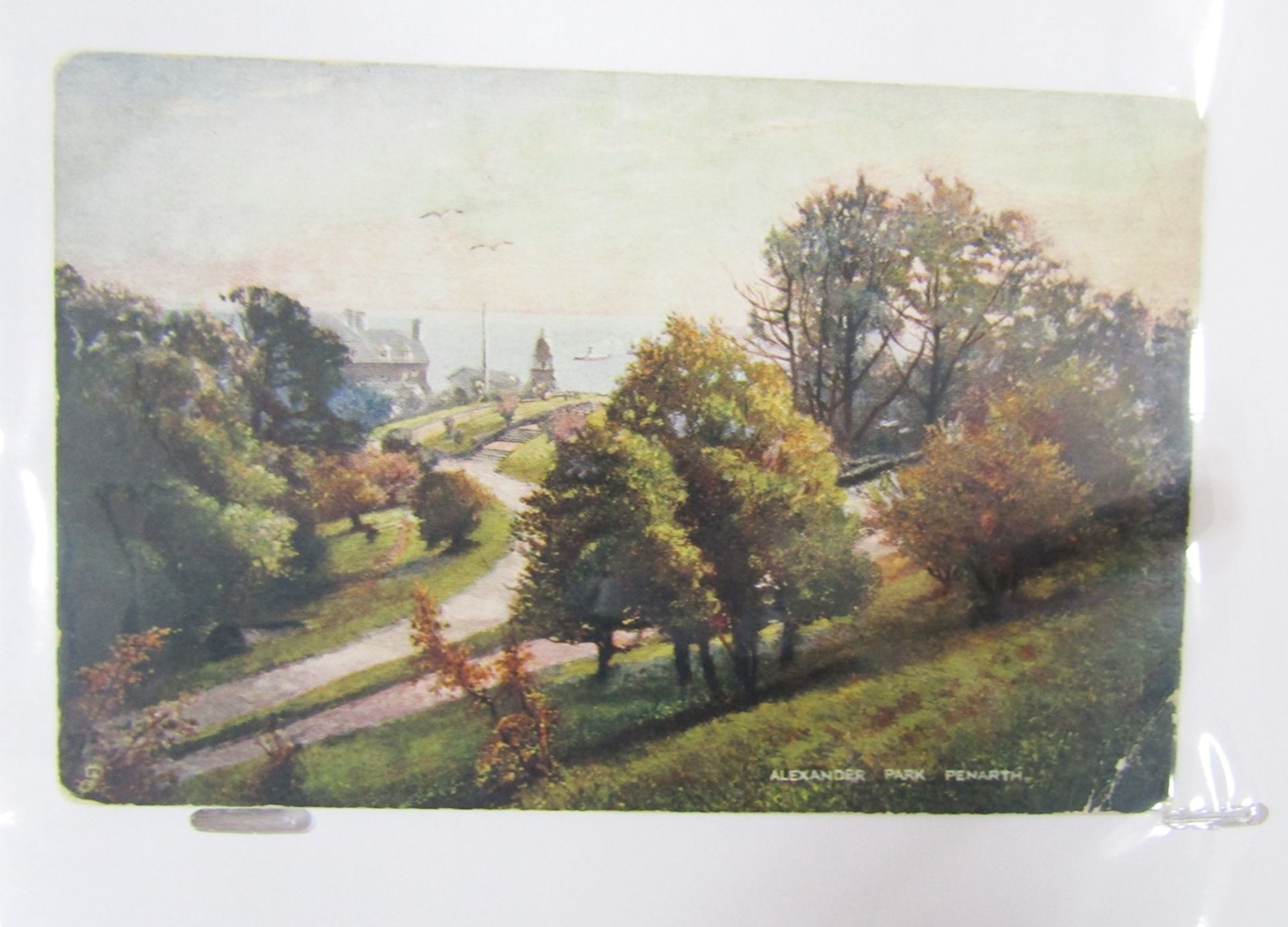 Three albums of postcards, early 20th century and later, including scenes of topographical - Image 14 of 15