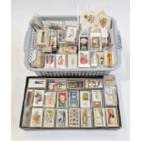Large collection of early 20th century and later cigarette cards, mainly part sets to include