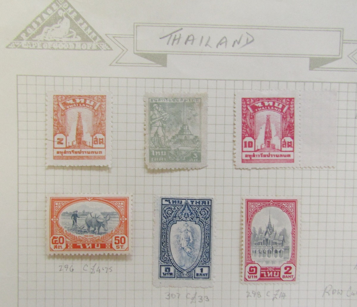 World stamps: Various album pages, stock cards and covers of mint/used definitives & - Image 4 of 4