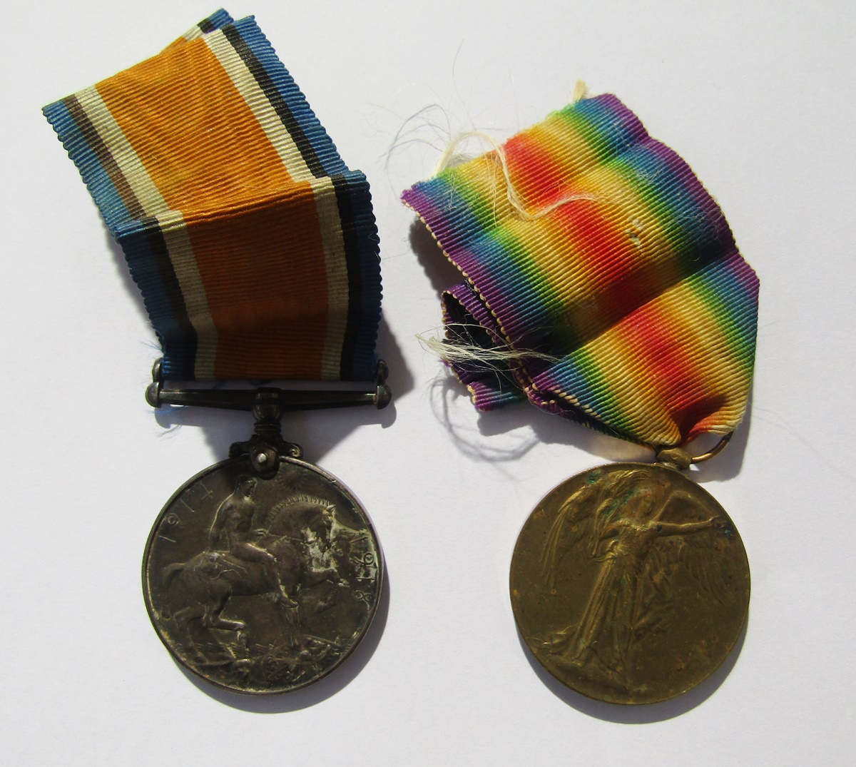 WWI medals named to "Eng.Commr.W.H.Fox.R.N.R.", "William.H.Fox" on mercantile marine medal, together - Image 3 of 9