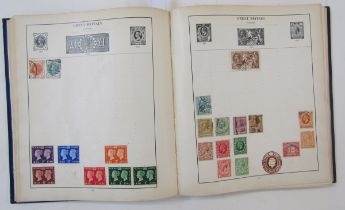 GB & World stamps: Sparsely filled Strand album of mainly used definitives and commemoratives with