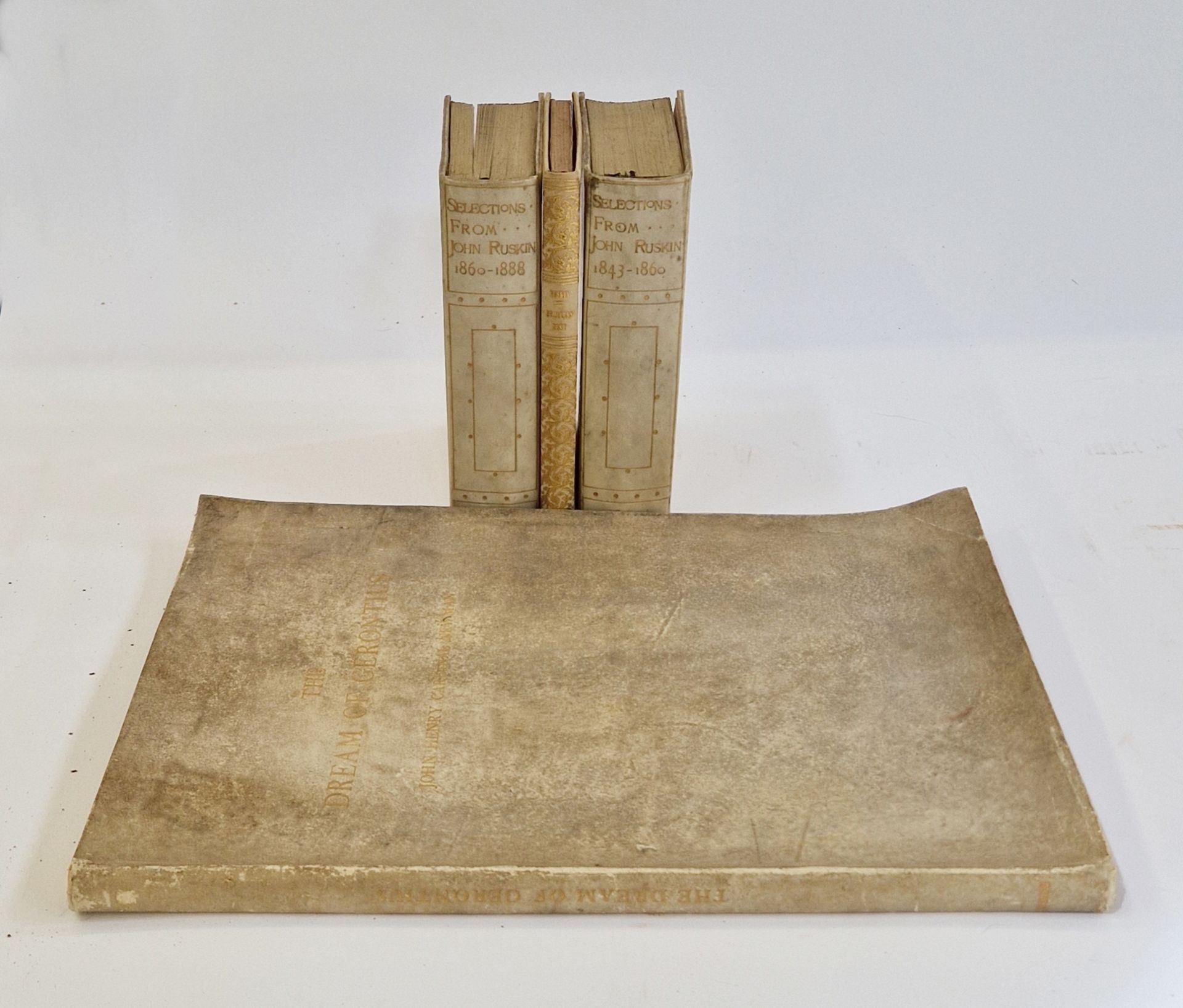Bindings - Ruskin, John "Selections form the Writings of John Ruskin, First Series 1843-1860" Second