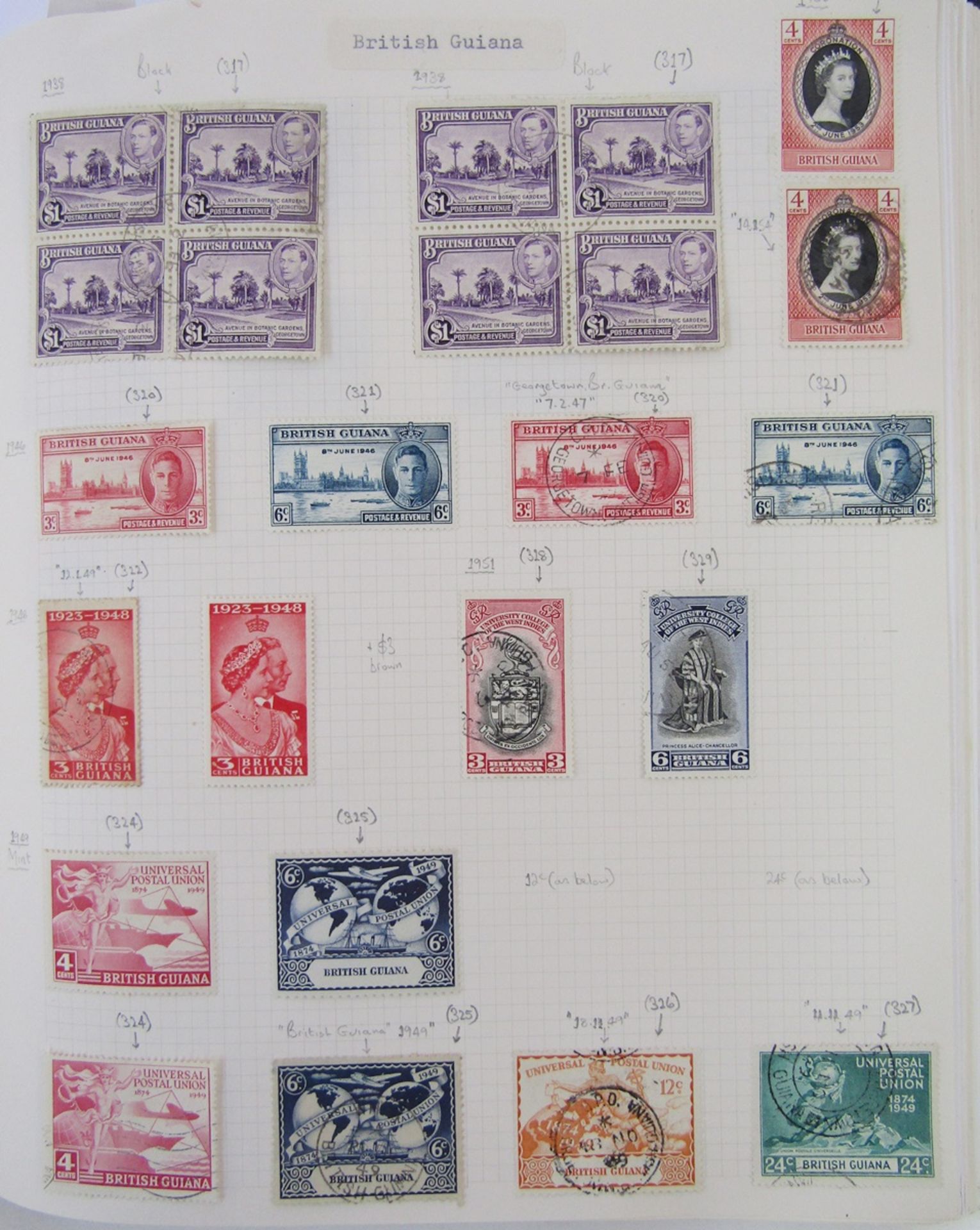 Br Empire/Commonwealth stamps: Mint and used, mostly KGVI-QEII accumulation in black album and 2 - Image 7 of 15