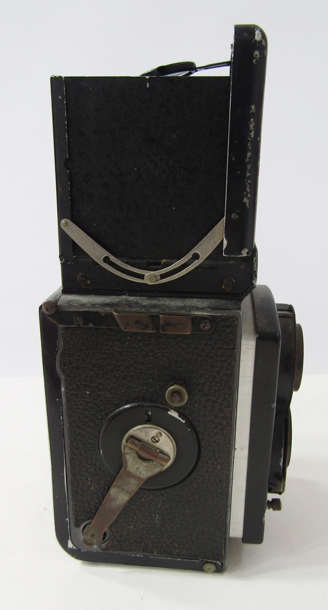 Franke & Heidecke Braunschweig Rolleiflex Compur TLR camera, Carl Zeiss Jena nr 1495337 lens, - Image 4 of 7