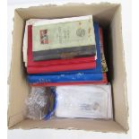 GB & all world stamps: Box of 5 albums and 2 cover albums (mainly GB 1970’s purposed-to-event)