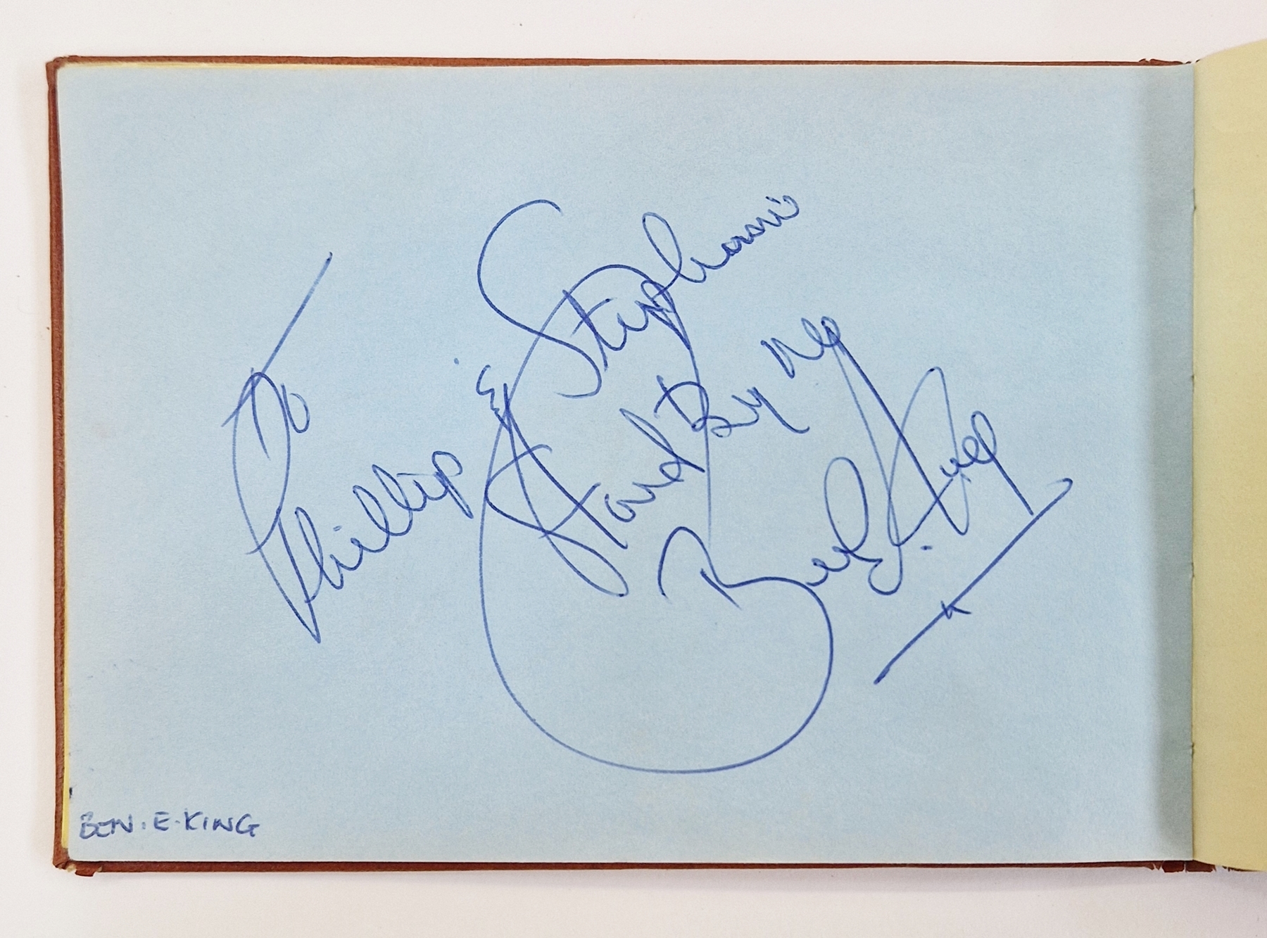 Autograph album, 20th century, to include actors, singers and other celebrities, including Elton - Image 14 of 20