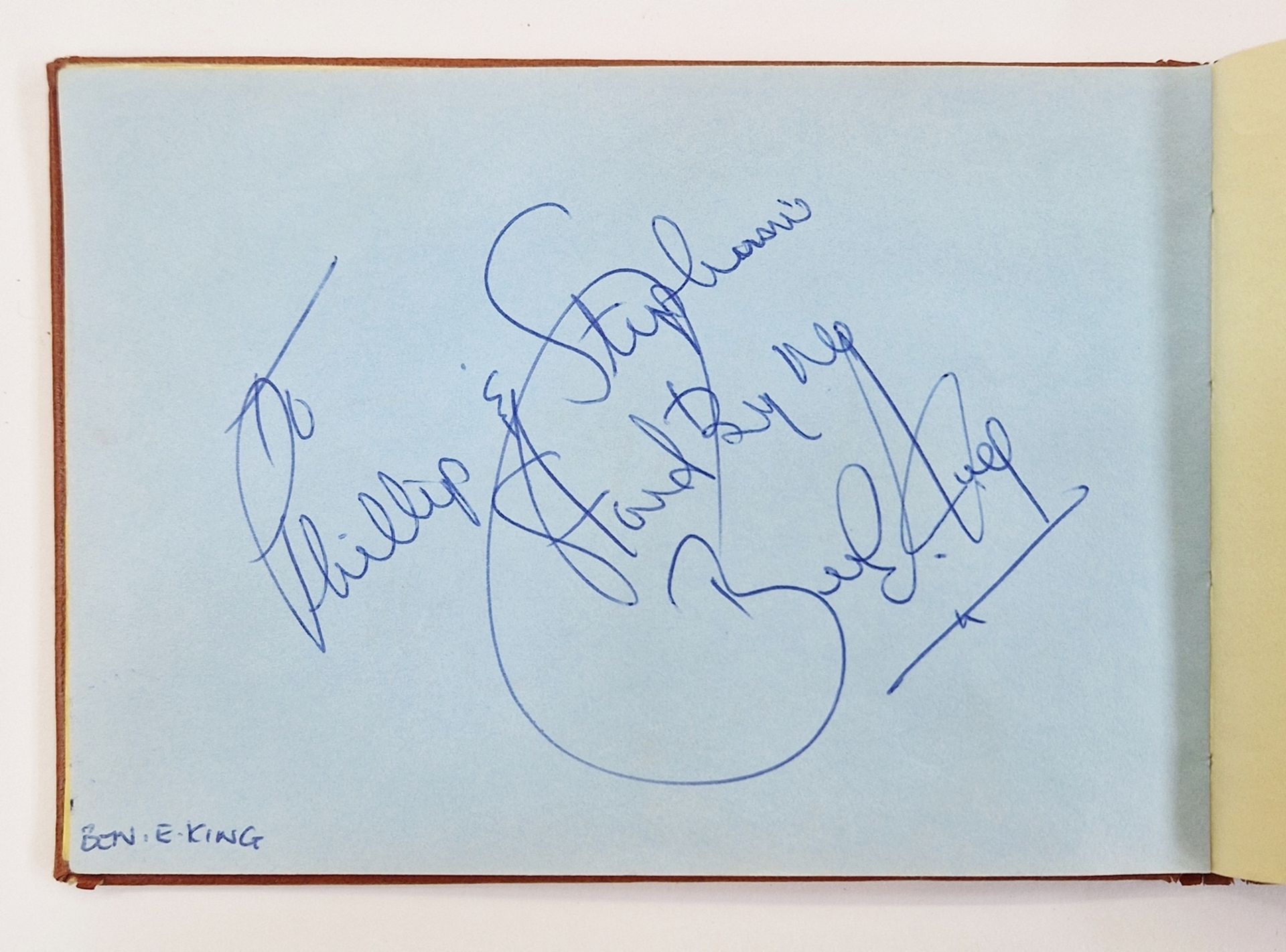 Autograph album, 20th century, to include actors, singers and other celebrities, including Elton - Image 14 of 20
