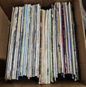 Approximately 70 vinyl LP albums, mostly rock and pop of the 70's and 80' to include amongst many