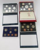 Proof sets, 1982, 1983 x 2, 1985, 1994, 1995 and 1996, the 1983 and 1985 sets show some milky