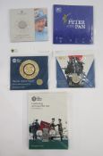 Royal Mint Brilliant Uncirculated Coin collections (5), 2019 celebrating 50 years of the 50p (
