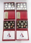 United Kingdom Proof Coin Sets (6), consisting of (2) 2002, (2) 2003 and (2) 2007