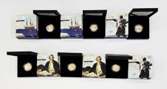 Royal Mint Proof 2018, £2 coins (6), The 250th Anniversary of James Cook's Voyage of Discovery,