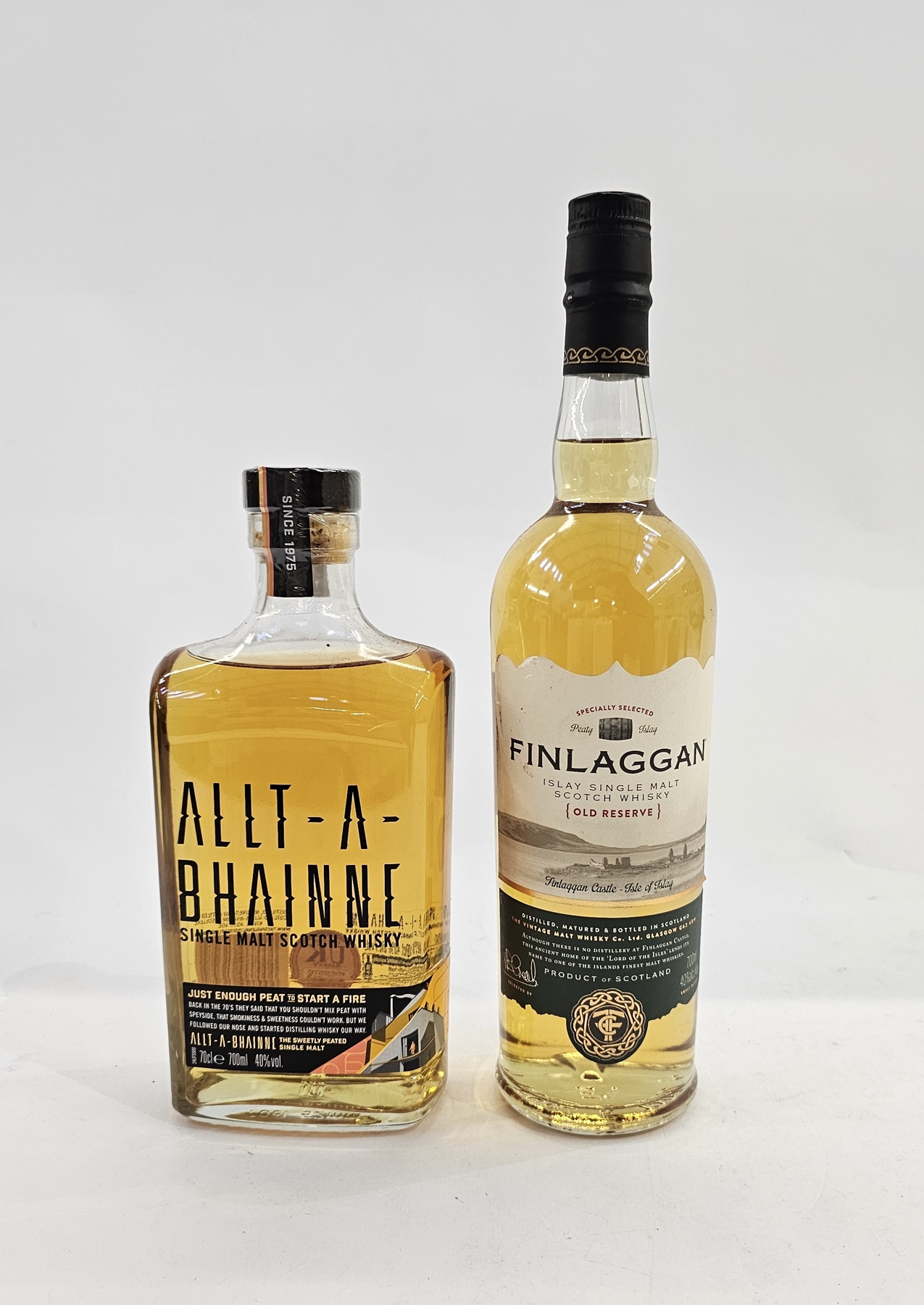Allt-a-Bhainne single malt Scotch whisky, 'Just Enough Peat to Start a Fire', 700ml, 40% and a