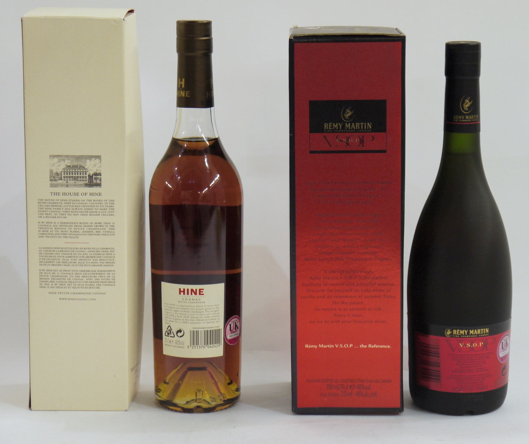 H by Hine Petite Champagne Cognac 40% vol 70cl, together with a Remy Martin Fine Champagne Cognac - Image 2 of 2