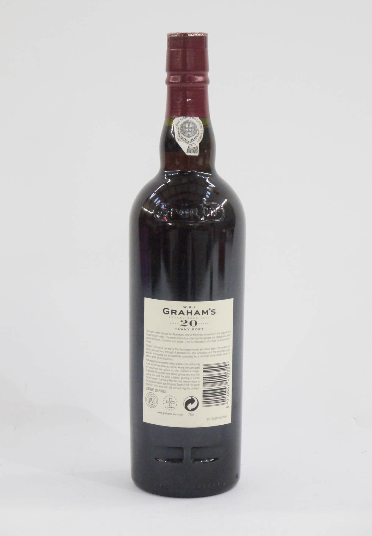 A Graham's 20 year old tawny port bottled in 2005, 20% vol, 75cl - Image 2 of 2