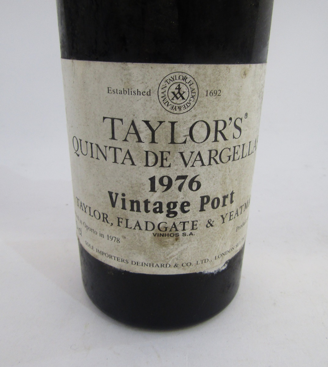 Taylors Quinta de Vargellas 1976 vintage port from Taylor, Fladgate & Yeatman, 75cl, 21% vol - Image 2 of 2