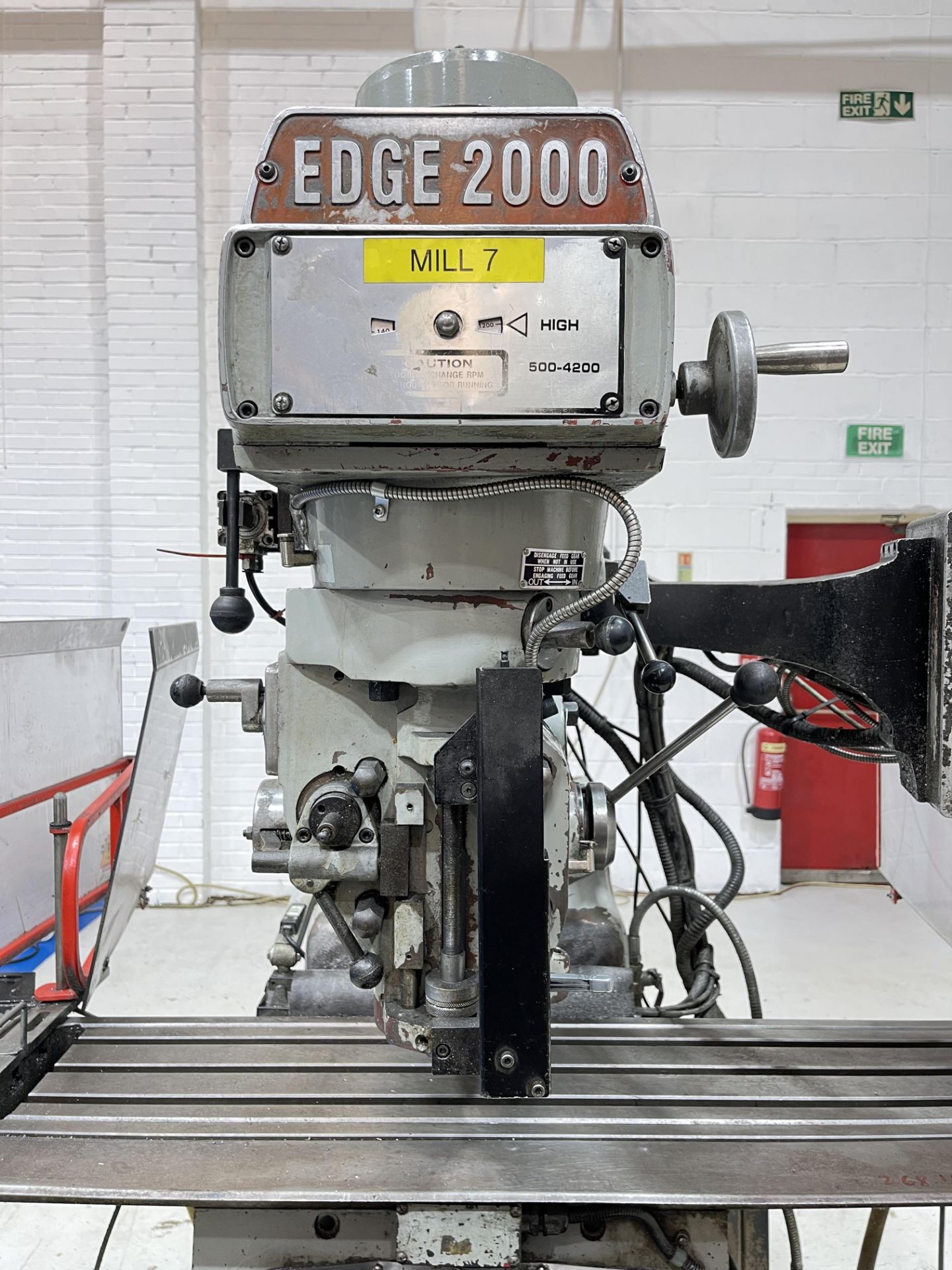 XYZ Edge 2000 Turret Mill - Image 3 of 10