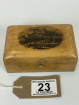 Mauchline Ware Box Of Stirling Castle