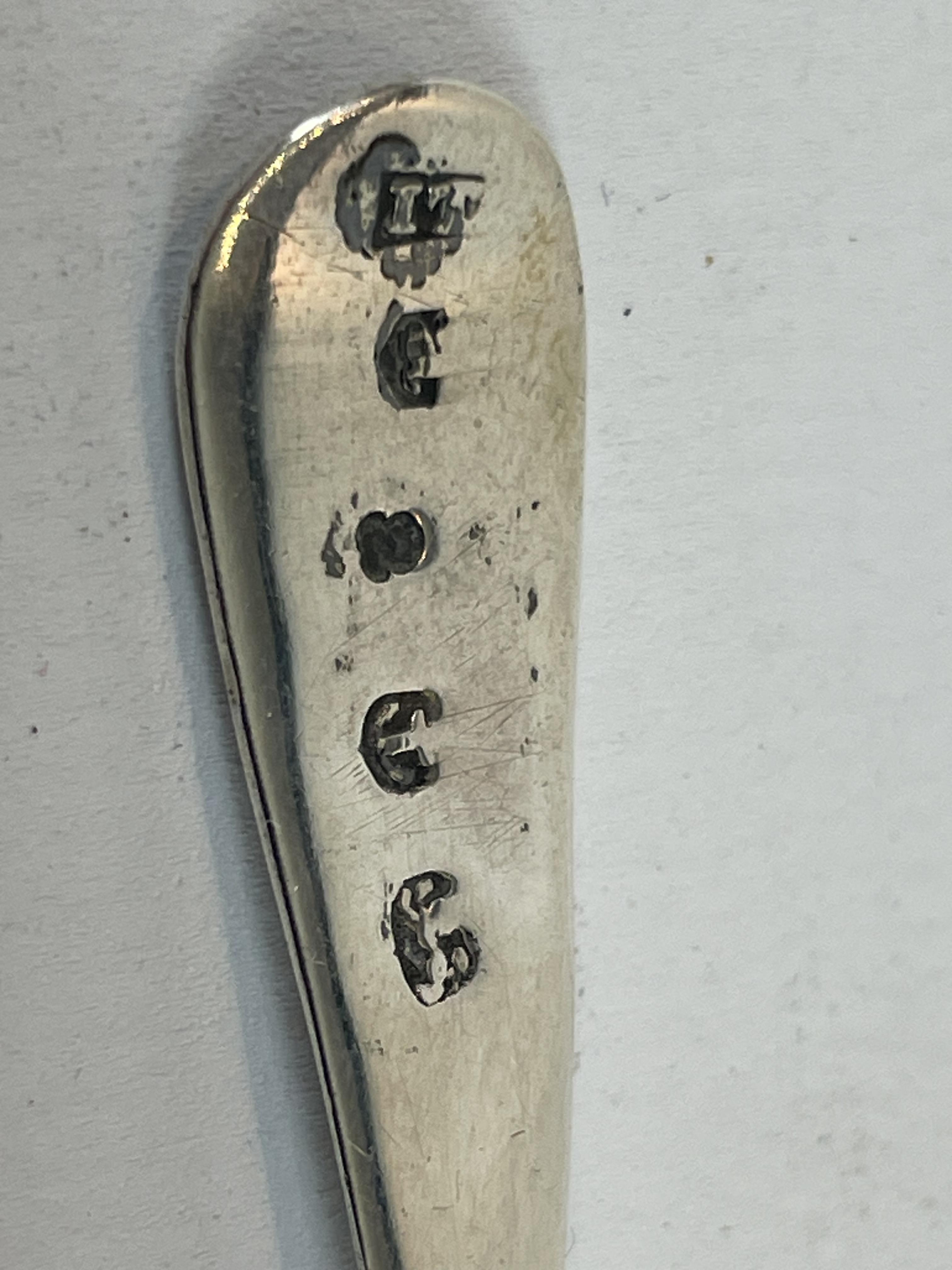 Silver Caddy Spoon, Birmingham 1798 - Image 3 of 3