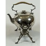 Silver Plater Spirit Kettle