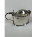 Silver Mustard Pot dated Sheffield 1911