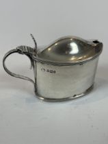 Silver Mustard Pot dated Sheffield 1911