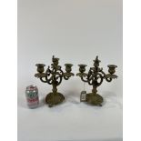 A Pair Of Late 19th Century French Candelabra