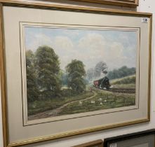 Original Pastel By P. Coombs (1929 - 2007)