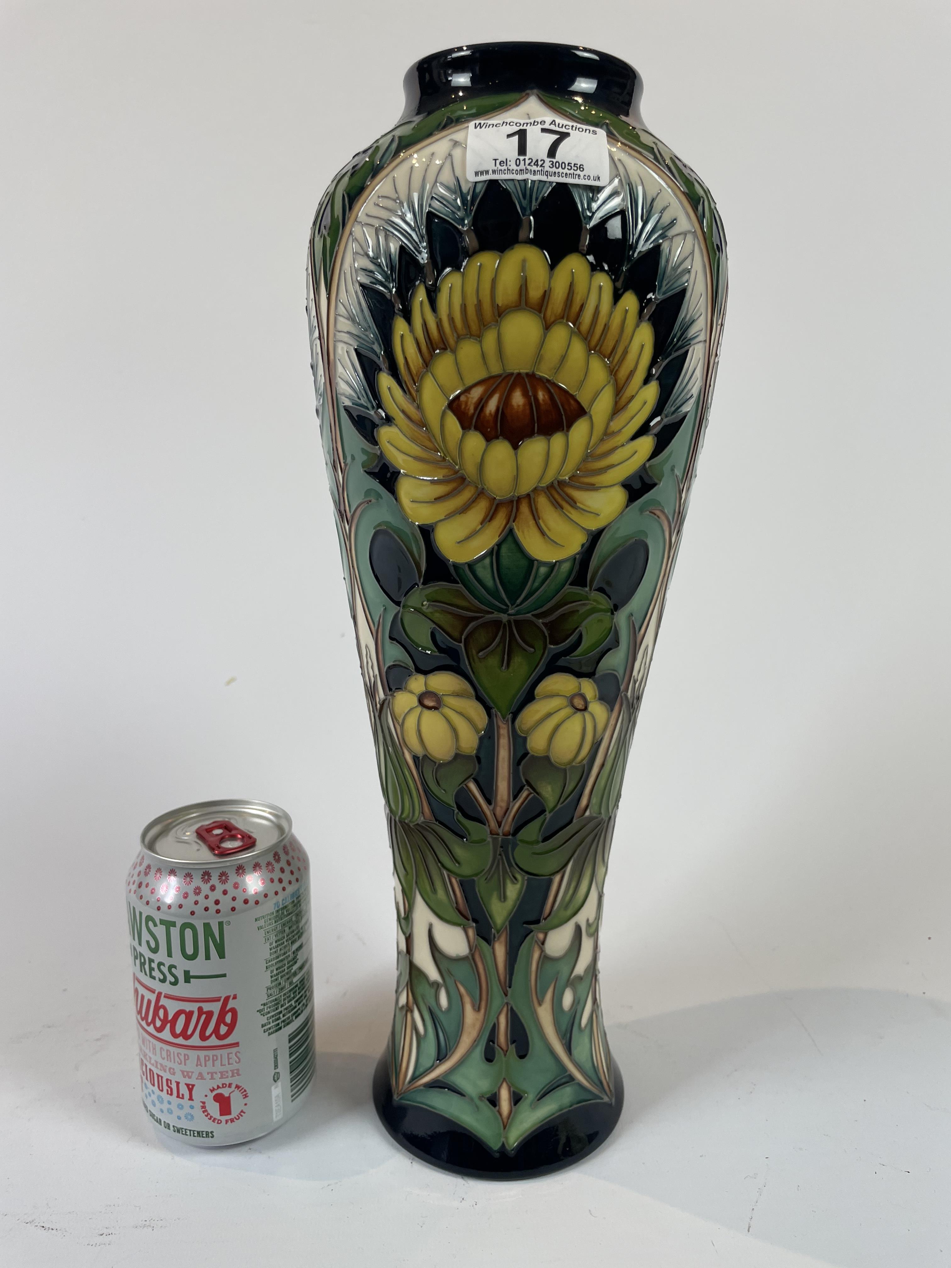 Large Moorcroft Vase by Rachel Bishop