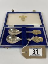 A Pair of Silver to Commemorate 'Charles and Diana's Wedding'