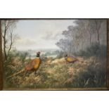 Oil on Canvas By W. Reeve in gilt frame