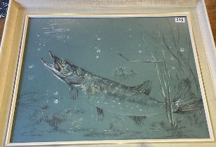 Pastel Of A Pike
